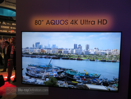 AQUOS 4K Ultra.