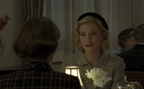 (L-R) ROONEY MARA and CATE BLANCHETT star in CAROL.