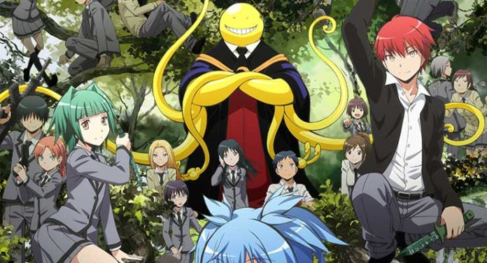 Anime Series Assassination Classroom Key Art