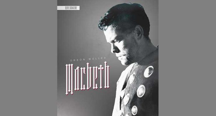 Orson Welles -- Macbeth [Olive Signature] Artwork