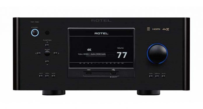 Rotel RAP-1580 (Black) Front View