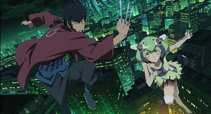 Dimension W: The Complete Series Key Art featuring Mabuchi Kyōma and Yurisaki Mira