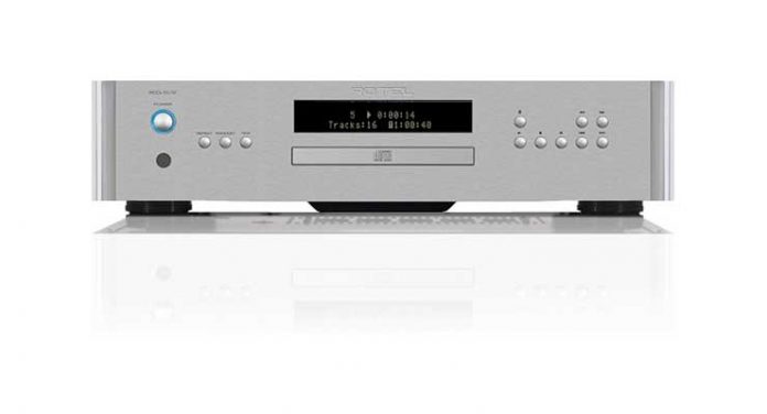 Rotel RCD-1572 CD Player (Silver) Front View