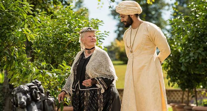 Judi Dench and Ali Fazal in Victoria and Abdul (2017)