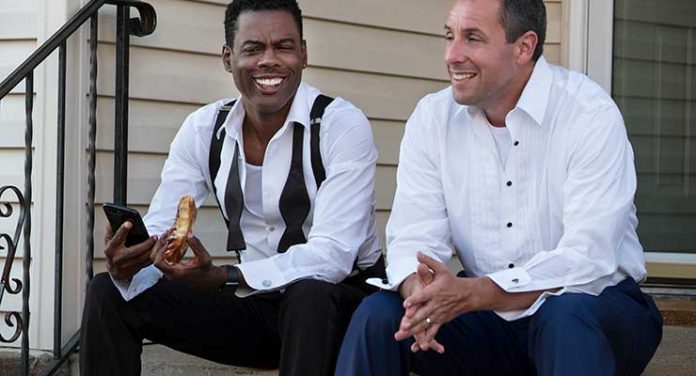 Adam Sandler and Chris Rock in The Week Of (2018)