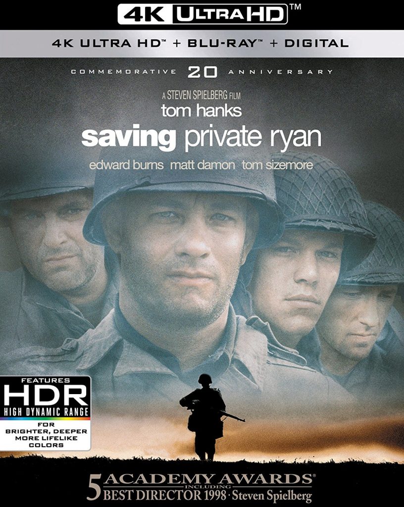 Saving Private Ryan 4K Ultra HD + Blu-ray + Digital (Paramount) Cover