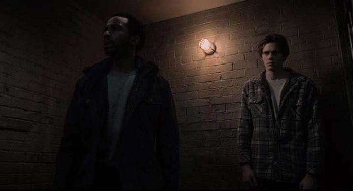 Bill Skarsgård and André Holland in Castle Rock (2018)