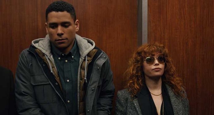 Charlie Barnett and Natasha Lyonne in Russian Doll. Photo Credit: Courtesy of Netflix