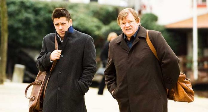 Colin Farrell and Brendan Gleeson in In Bruges (2008)