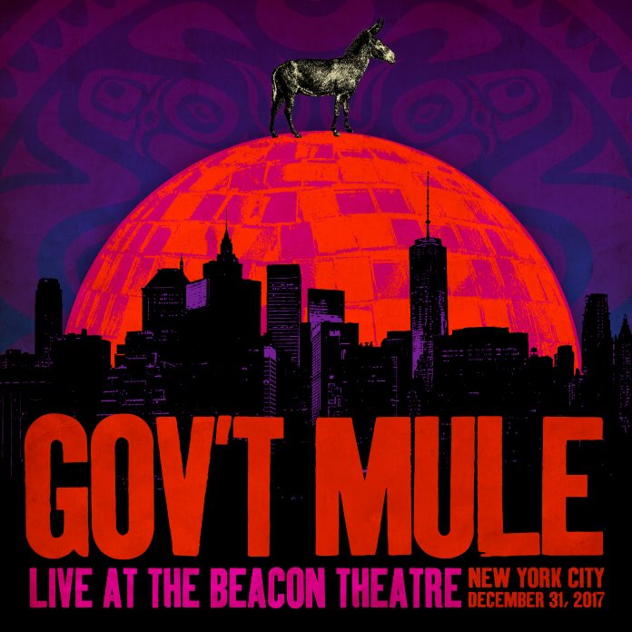 Gov't Mule Live at The Beacon Theatre New York City, 2017.