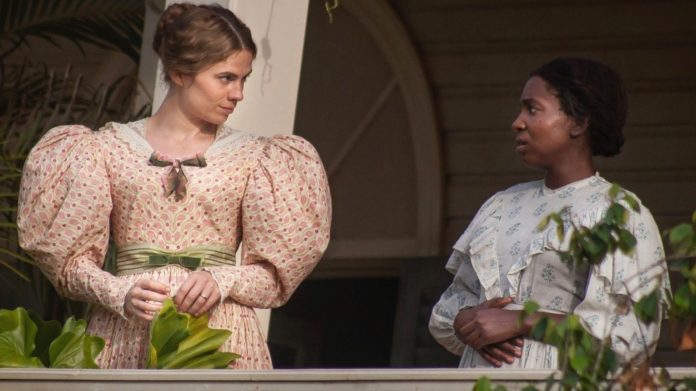 Hayley Atwell and Tamara Lawrance in The Long Song (2018)