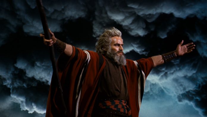 Charlton Heston in The Ten Commandments (1956)