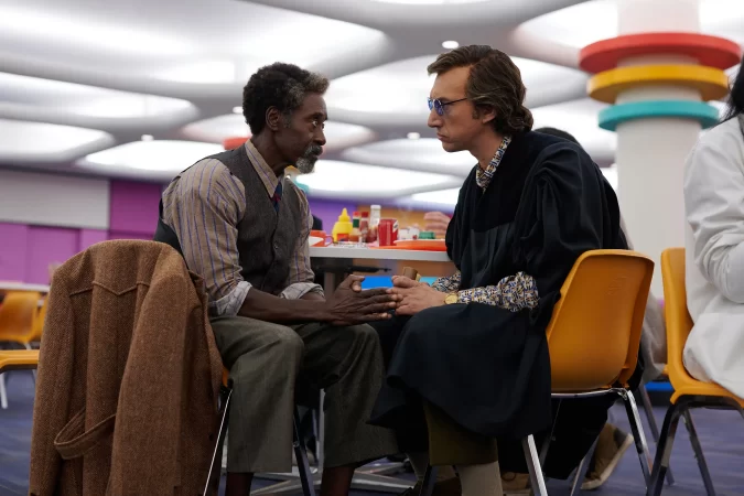 Don Cheadle and Adam Driver in White Noise (2022)