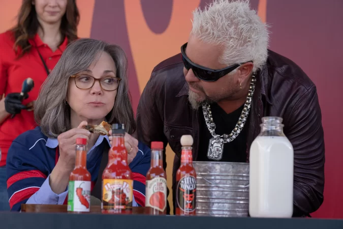 
Sally Field and Guy Fieri in 80 for Brady (2023)