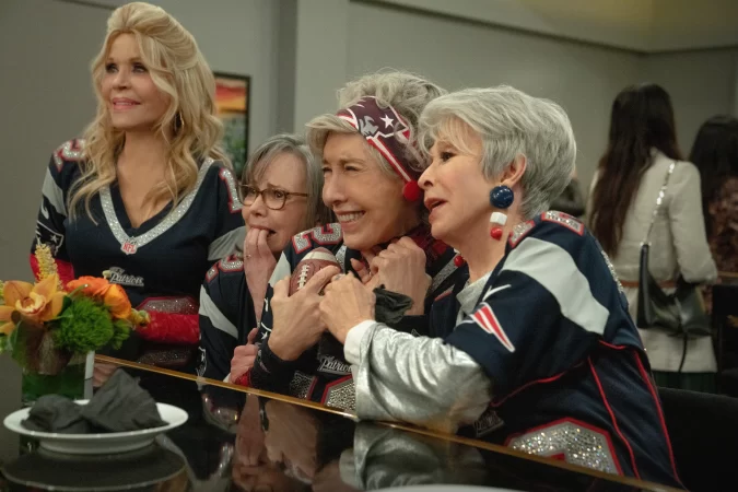 Sally Field, Jane Fonda, Rita Moreno, and Lily Tomlin in 80 for Brady (2023)