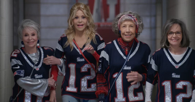 Sally Field, Jane Fonda, Rita Moreno, and Lily Tomlin in 80 for Brady (2023)