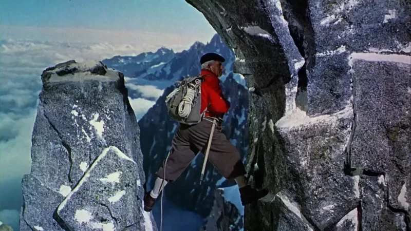 Spencer Tracy in The Mountain (1956)