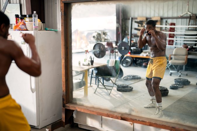 Michael B. Jordan stars as Adonis Creed in

CREED III 

A Metro Goldwyn Mayer Pictures film

Photo credit: Ser Baffo

© 2023 Metro-Goldwyn-Mayer Pictures Inc. All Rights Reserved

CREED is a trademark of Metro-Goldwyn-Mayer Studios Inc. All Rights Reserved.