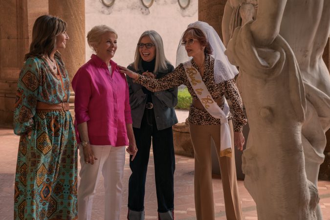 (l-r) Mary Steenburgen stars as Carol, Candice Bergen as Sharon, Diane Keaton as Diane and Jane Fonda as Vivian in BOOK CLUB: THE NEXT CHAPTER, a Focus Features release.

Credit: Riccardo Ghilardi / © 2023 FIFTH SEASON, LLC