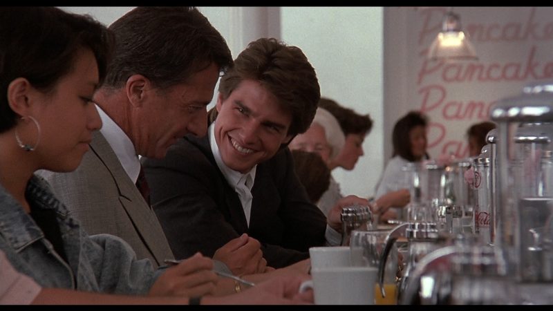 Dustin Hoffman and Tom Cruise in Rain Man (1988)