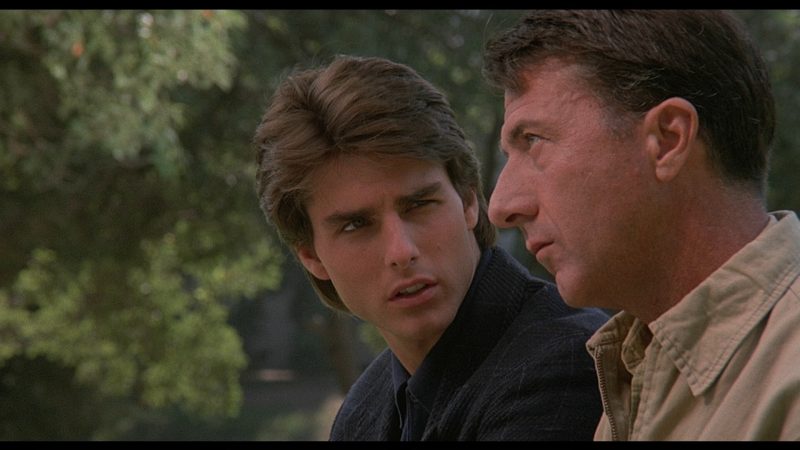 Dustin Hoffman and Tom Cruise in Rain Man (1988)