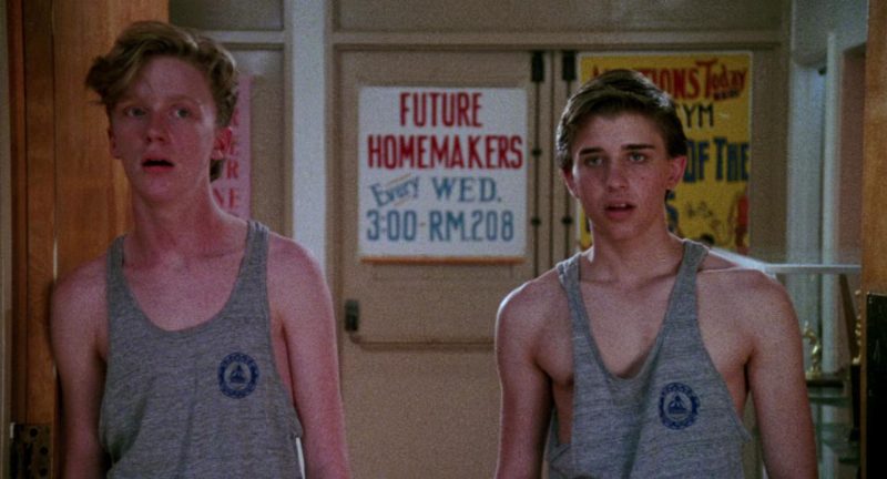 Anthony Michael Hall and Ilan Mitchell-Smith in Weird Science (1985)