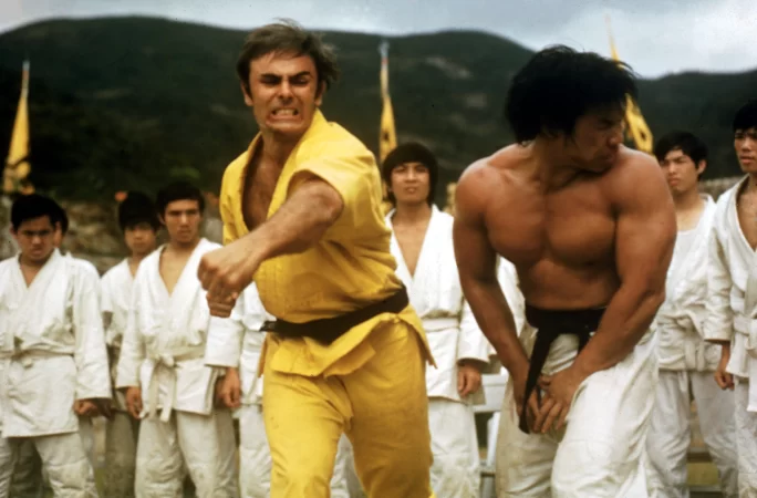 John Saxon in Enter the Dragon (1973)