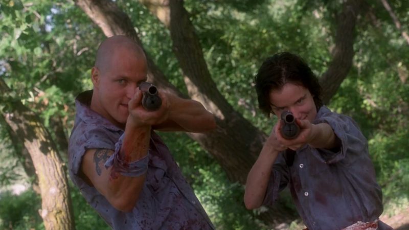 Woody Harrelson and Juliette Lewis in Natural Born Killers (1994)