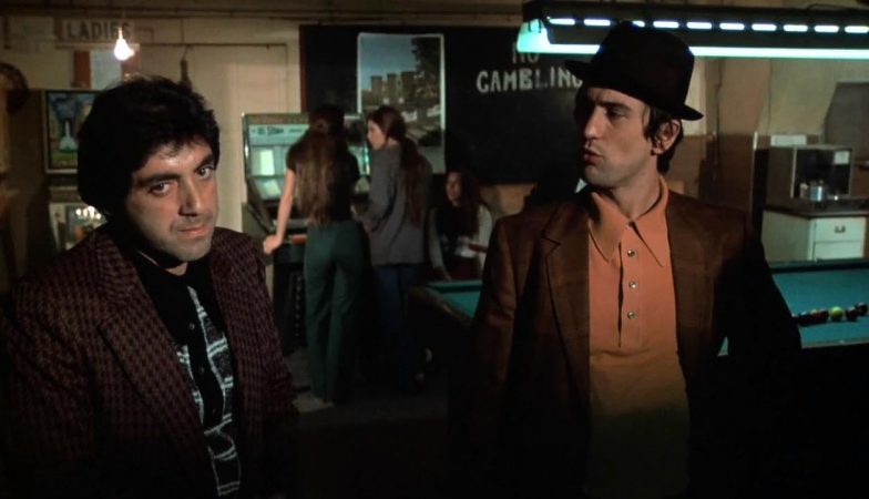 Robert De Niro and David Proval in Mean Streets (1973)