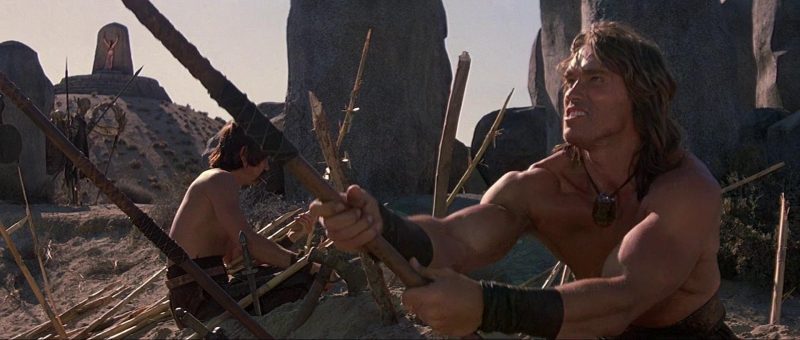 Arnold Schwarzenegger in Conan the Barbarian (1982)