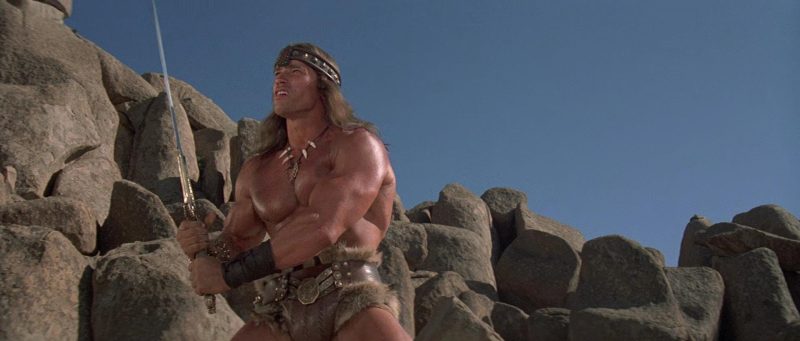 Arnold Schwarzenegger in Conan the Destroyer (1984)