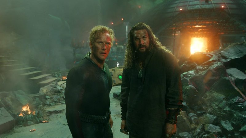 Jason Momoa and Patrick Wilson in Aquaman and the Lost Kingdom (2023)