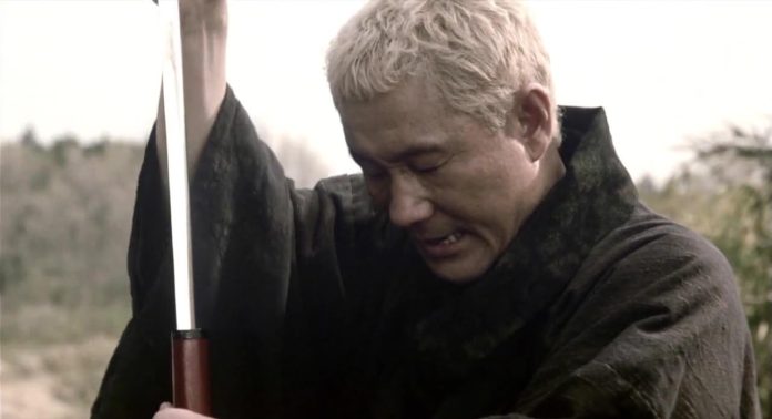 Takeshi Kitano in The Blind Swordsman: Zatoichi (2003)