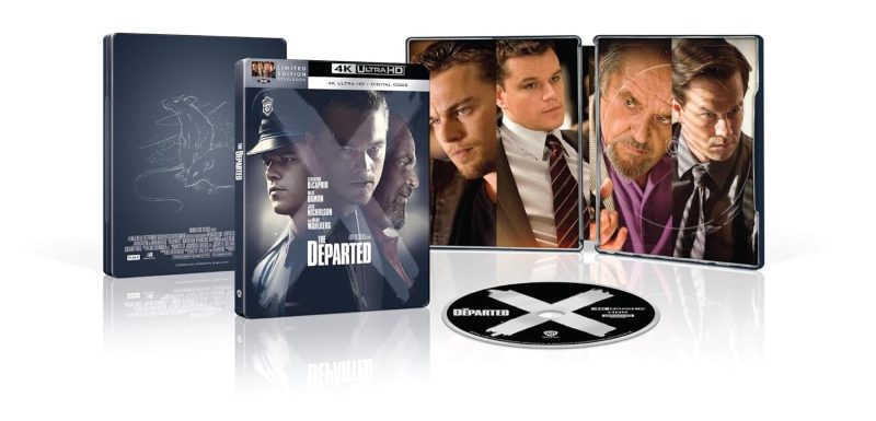 The Departed Limited 4K Edition SteelBook (Warner Bros.)