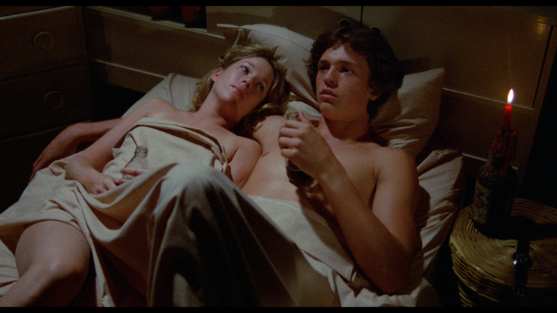 Julia Duffy and Jimmy McNichol in Butcher, Baker, Nightmare Maker (1981)