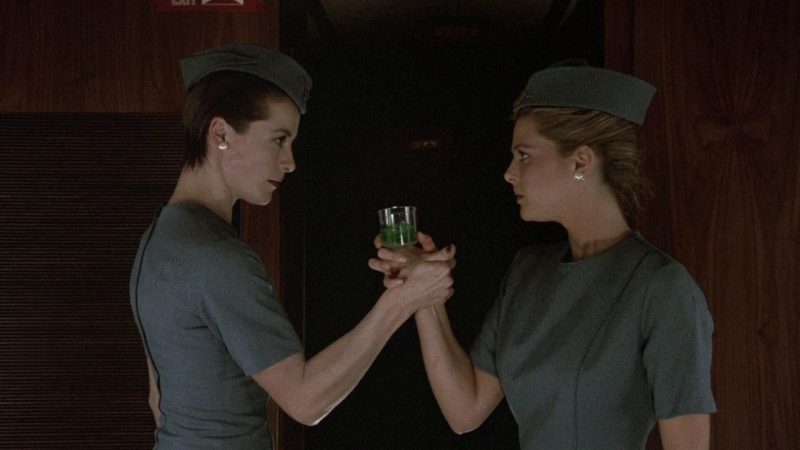 Amanda Donohoe and Catherine Oxenberg in The Lair of the White Worm (1988)