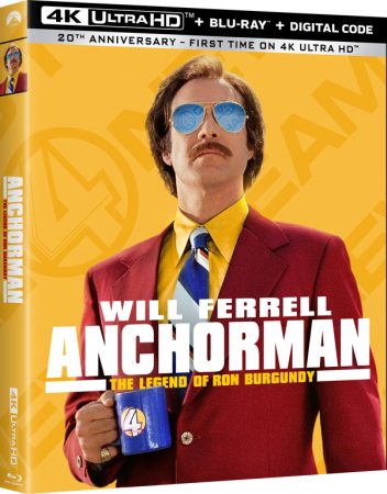 Anchorman: The Legend of Ron Burgundy 4K Ultra HD Combo (Paramount)