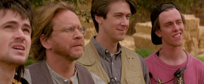 Jeremy Davies, Alan Ruck, Scott Thomson, and Sean Whalen in Twister (1996)