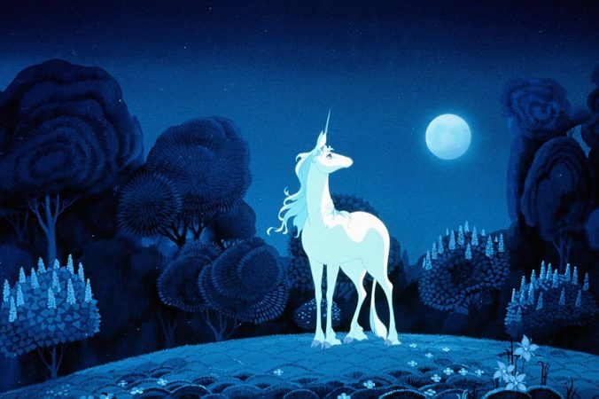 Mia Farrow in The Last Unicorn (1982)