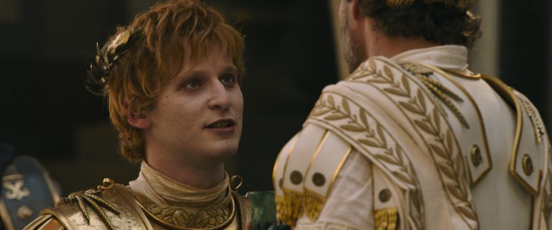 Fred Hechinger plays Emperor Caracalla in Gladiator II from Paramount Pictures.