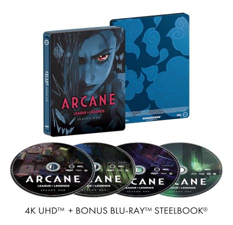 Arcane: League of Legends 4K Limited Edition SteelBook (Shout! Studios)