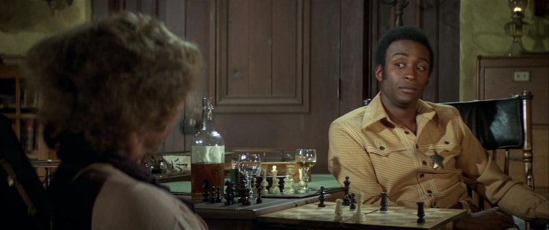 Gene Wilder and Cleavon Little in Blazing Saddles (1974)