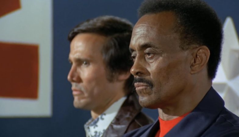 Woody Strode and Henry Silva in The Italian Connection (1972)