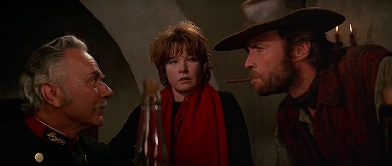 Clint Eastwood and Shirley MacLaine in Two Mules for Sister Sara (1970)