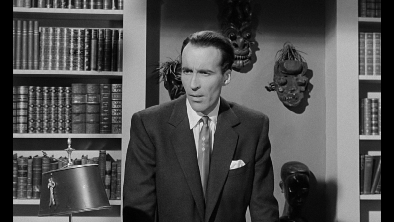 Christopher Lee in The City of the Dead (1960)