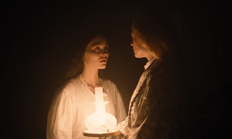 Lily-Rose Depp stars as Ellen Hutter and Emma Corrin as Anna Harding in director Robert Eggers’ NOSFERATU, a Focus Features release.

Credit: Courtesy of Focus Features / © 2024 FOCUS FEATURES LLC