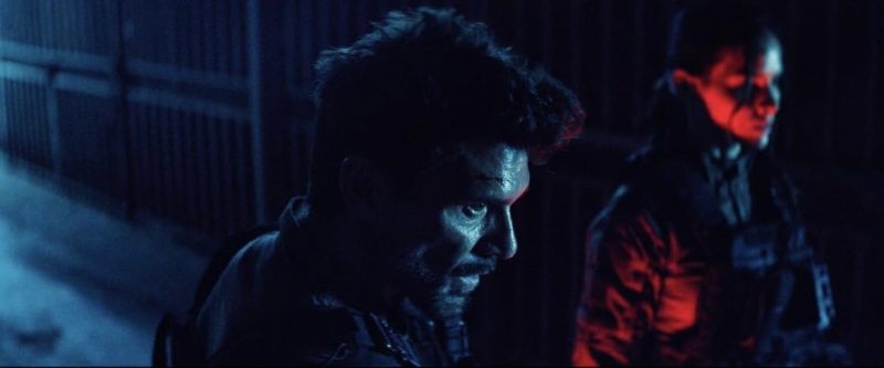 Frank Grillo and Katrina Law in Werewolves (2024)