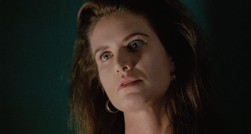 Kelly Lynch in Drugstore Cowboy (1989). Screen capture courtesy Criterion Collection.