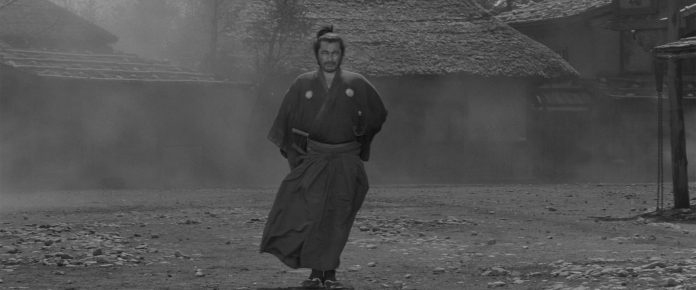 Toshirô Mifune in Yojimbo (1961)