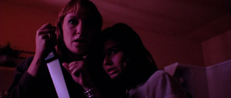Cristina Marsillach and Daria Nicolodi in Opera (1987)
